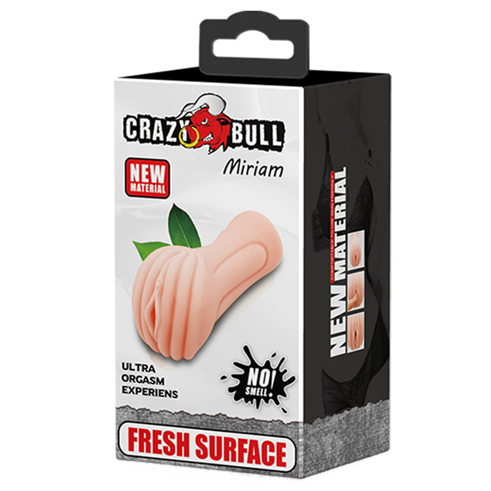 Crazy Bull Miriam Male Masturbator - Realistic & Rechargeable Adult Toy for Men - Perfect for Solo Pleasure & Couples Play