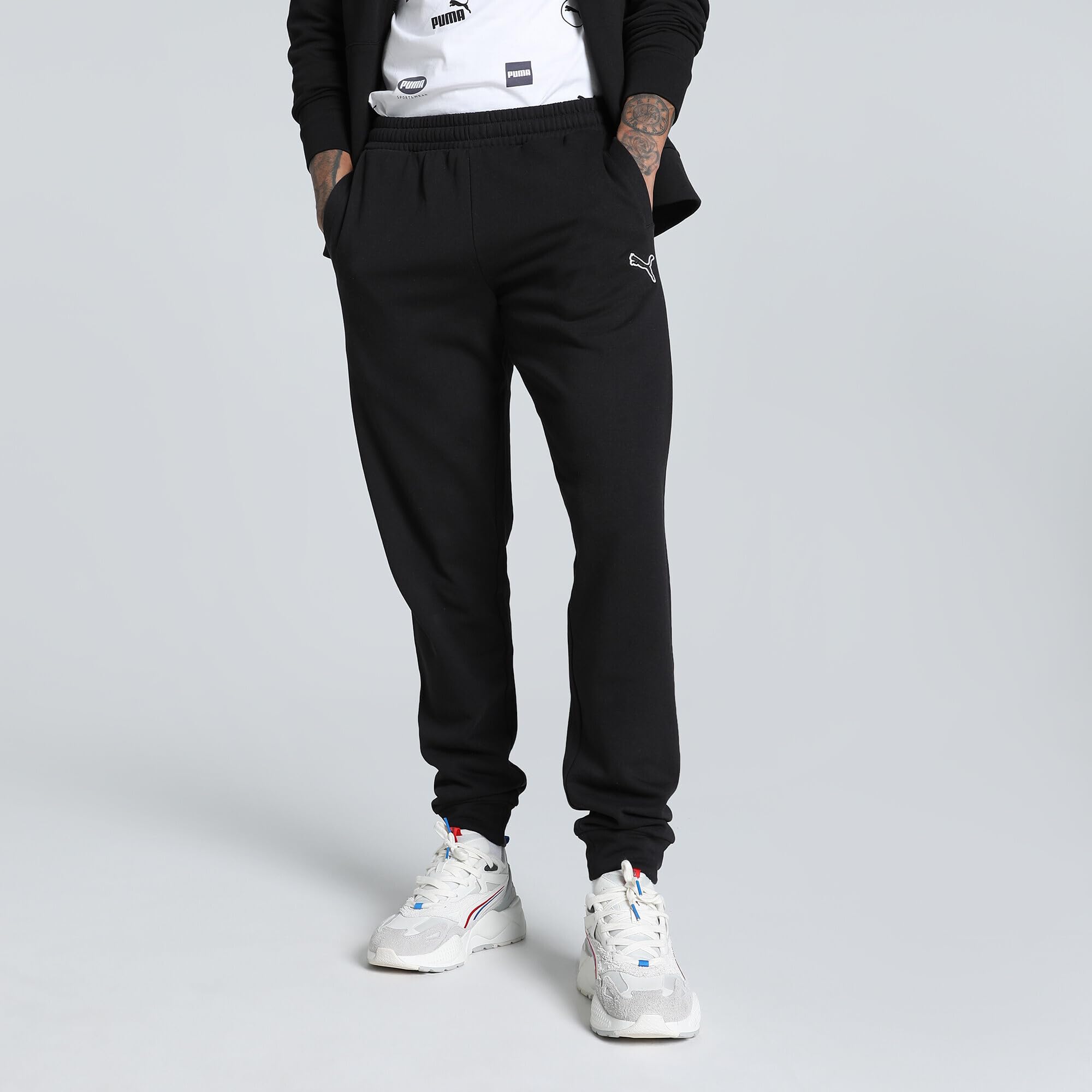 Puma Men's Better Essentials Sweatpants - Comfortable Knit Jogger Pants for Casual Wear, Gym & Lounge | Elastic Waistband & Soft Fabric