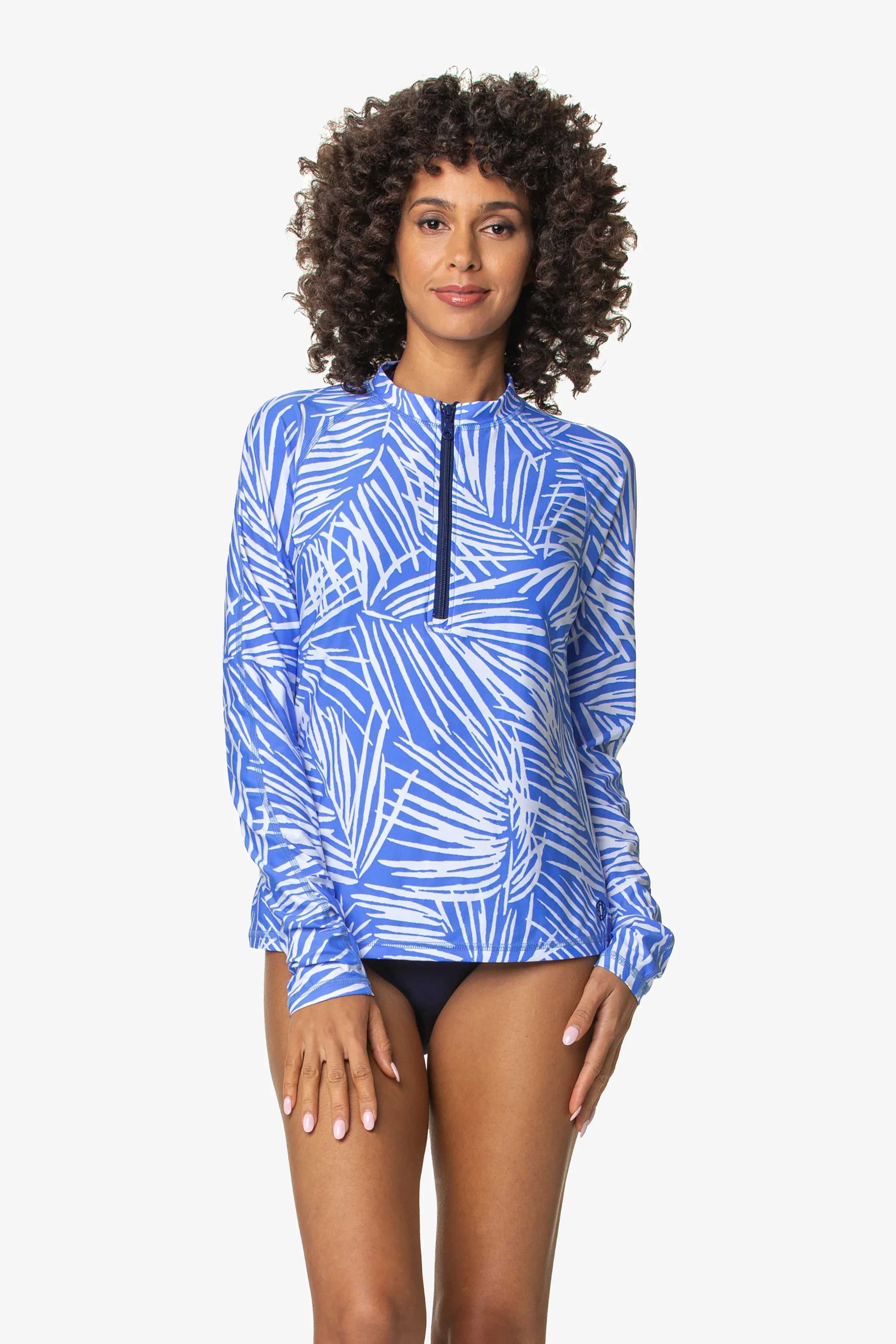 UPF 50+ Sun Protection Shirt for Men & Women - South Seas Blue Periwinkle | Outdoor Activities, Beach, Hiking & Fishing