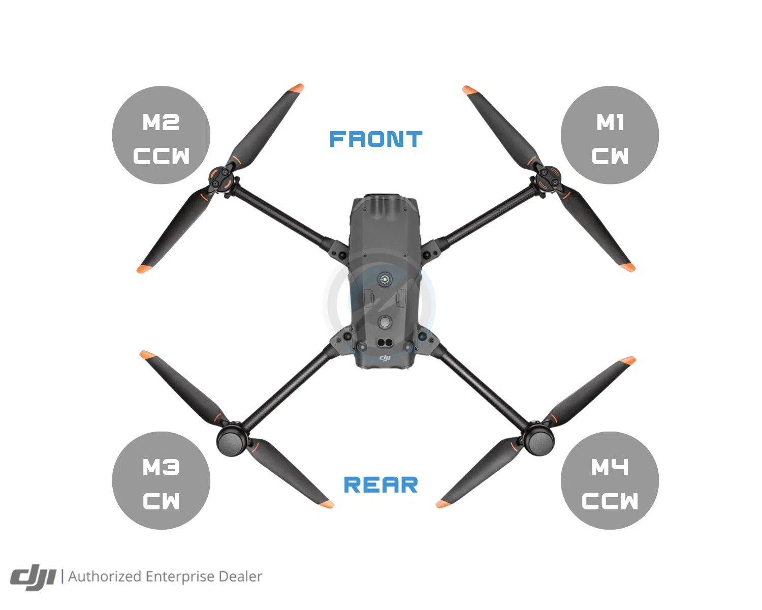 DJI Matrice 30 CCW Propeller (Single) - Replacement Drone Part for DJI M30 Series - Perfect for Aerial Photography, Surveying & Professional Drone Operations