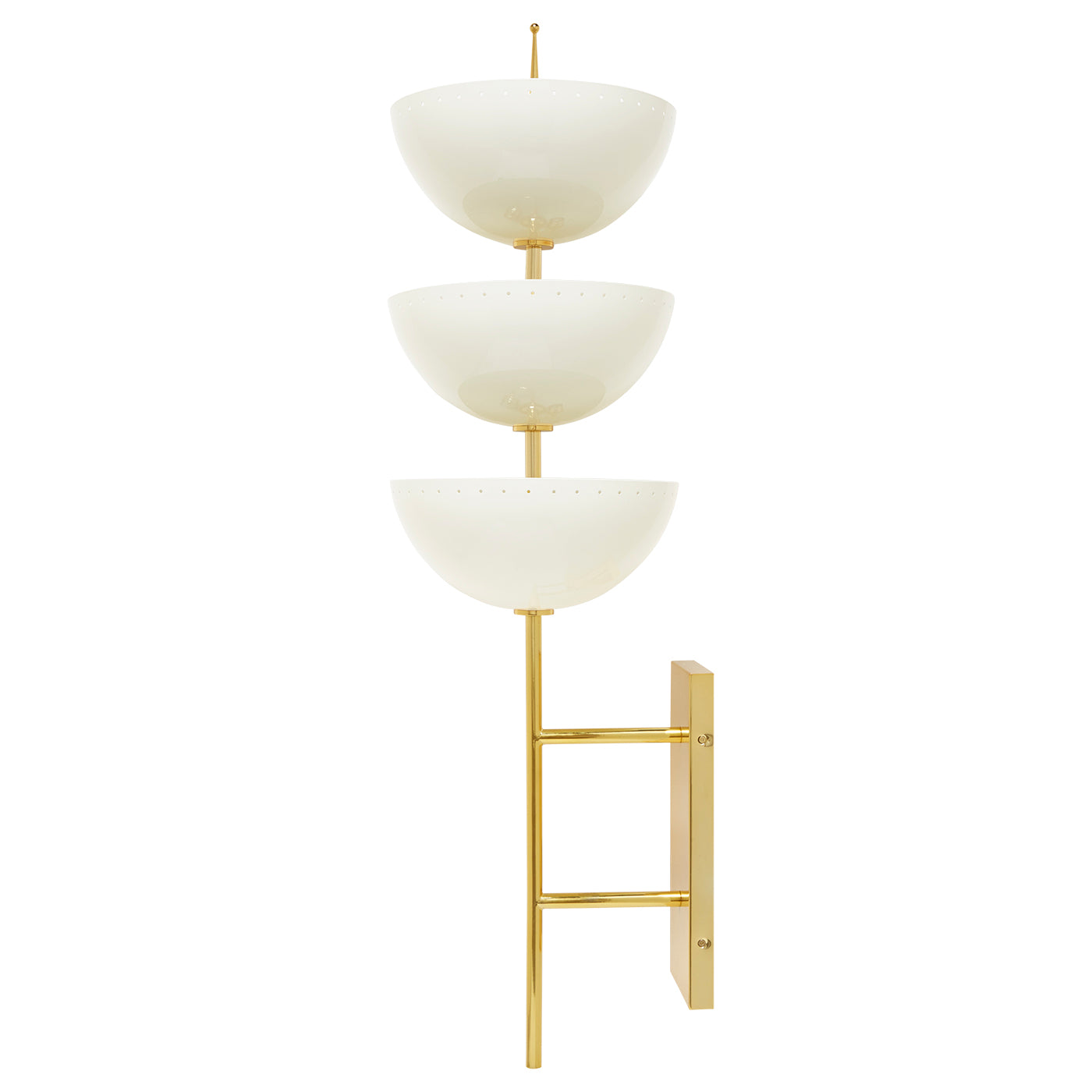 Lisbon Sconce Wall Light - Modern Brass Wall Sconce for Bedroom, Living Room, and Hallway Lighting - Perfect for Home Decor and Ambient Lighting