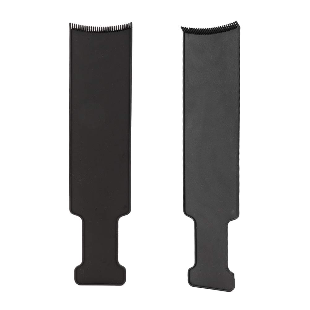 Professional Hair Dye Brush & Highlighting Board with Teeth - Large Black Balayage Hair Dye Kit for Salon & Home Use - Perfect for Hair Coloring, Ombre, and Foil Highlights Styling