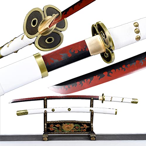 White-Red Blade