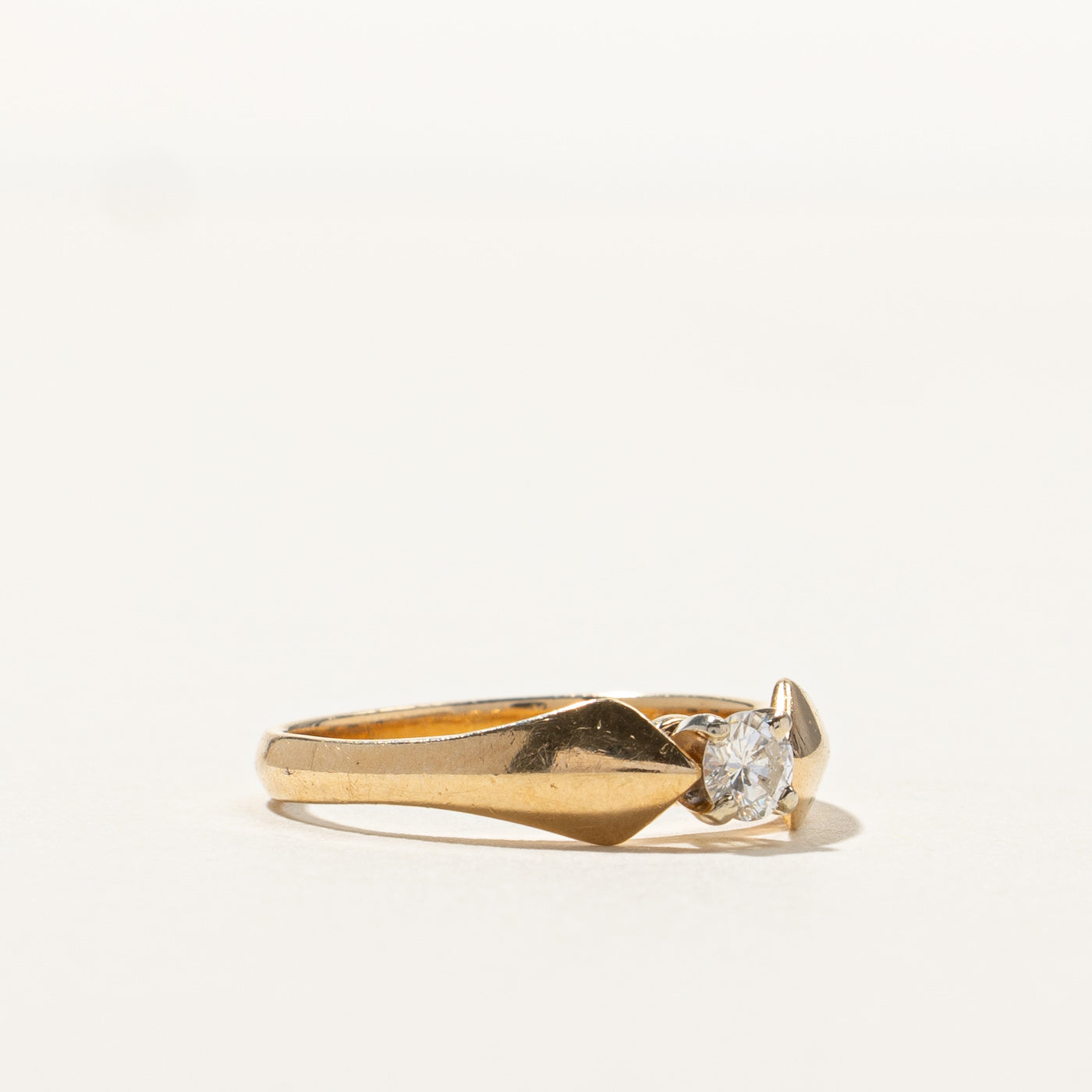 0.17ct Solitaire Diamond Ring - Size 5.75 | Classic Engagement & Wedding Band | Perfect for Proposals, Anniversaries & Special Occasions