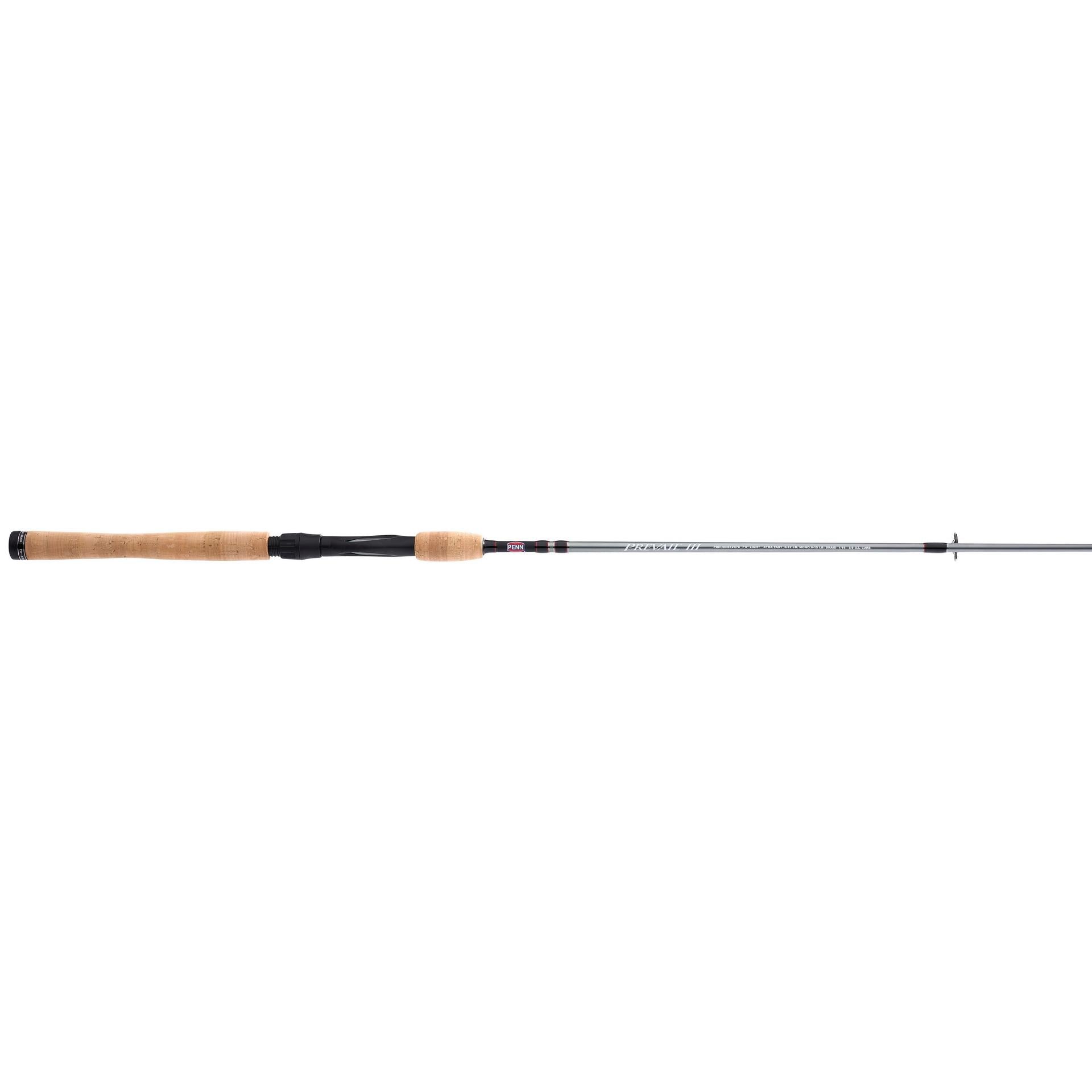 Prevail® III Inshore Spinning Rod - Lightweight Saltwater Fishing Rod for Bass, Trout & Redfish - Perfect for Kayak, Pier & Shoreline Fishing
