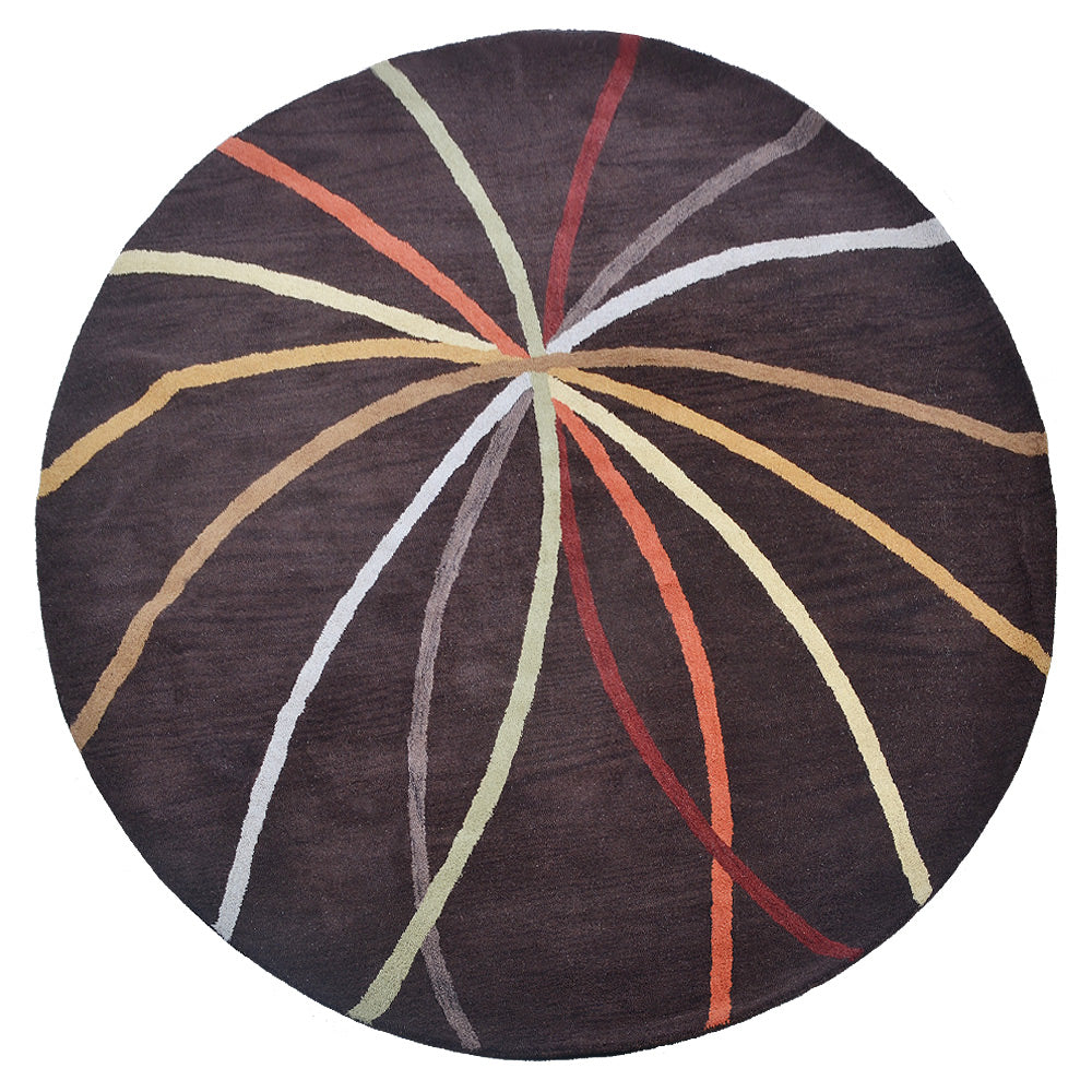 ChicBurst Hand Tufted Wool Area Rug - Soft Modern Boho Rug for Living Room, Bedroom & Nursery - Non-Slip Comfortable Floor Mat for Home Decor