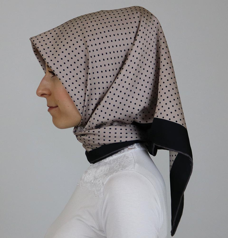 Aker Satin Square Hijab Scarf 6535 932 - Soft & Breathable Muslim Headscarf for Women - Perfect for Daily Wear, Prayer, and Special Occasions