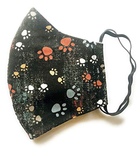 Custom Fashion Face Mask - Washable & Reusable Cotton Breathing Mask for Dust & Hygiene Protection - Made in USA - Perfect for Daily Wear, Travel & Outdoor Activities