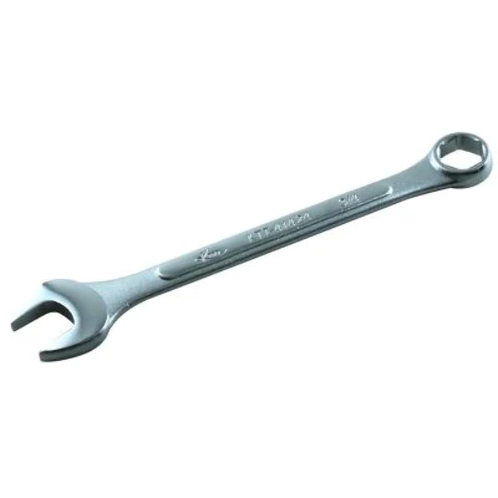 K Tool International 41424 Professional Combination Wrench Set - 12-Piece SAE & Metric Sizes - Chrome Vanadium Steel - Perfect for Automotive Repair, Plumbing & DIY Projects
