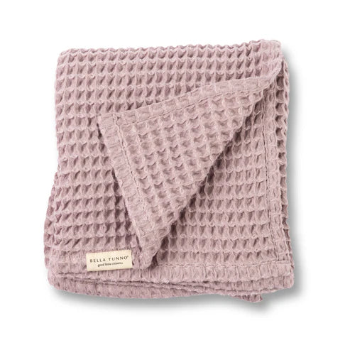 Soft Orchid Waffle Baby Blanket - Breathable & Cozy Knit Blanket for Newborns, Infants & Toddlers - Perfect for Nursery, Stroller, Swaddling & Cuddle Time