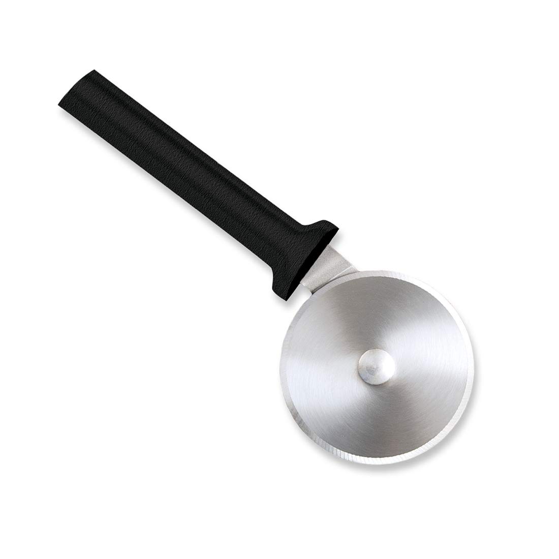 Rada Cutlery 14-Inch Stainless Steel Pizza Cutter with Ergonomic Black Handle - Perfect for Home Kitchen, Restaurants & Pizza Parties