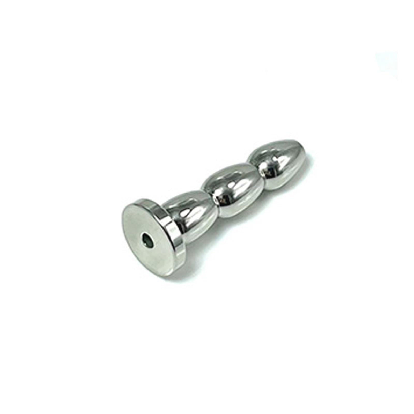 Smooth Metal Hollow Men's Urethral Dilator Catheter - 10mm Medical Grade Stainless Steel for Catheterization & Sensual Play - Adult Sex Toy for Men's Pleasure & Exploration