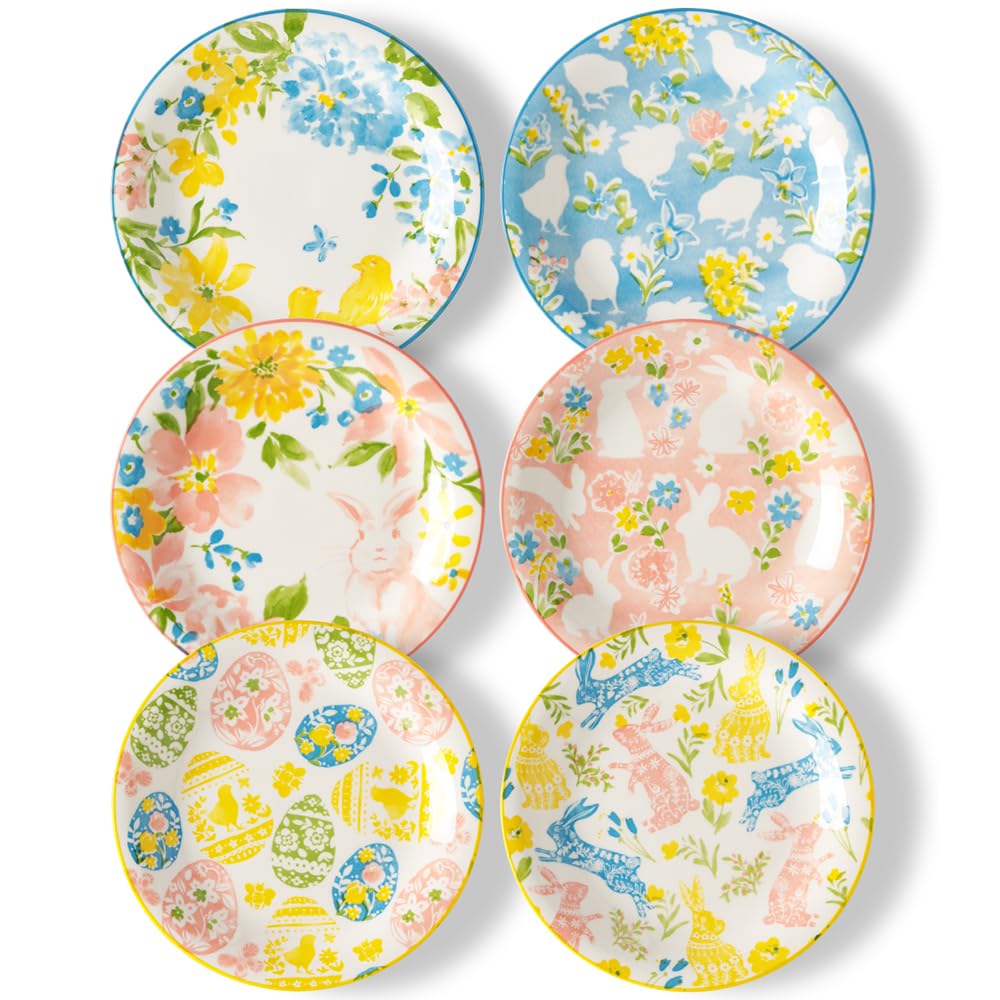 Easter Salad Plates - 8