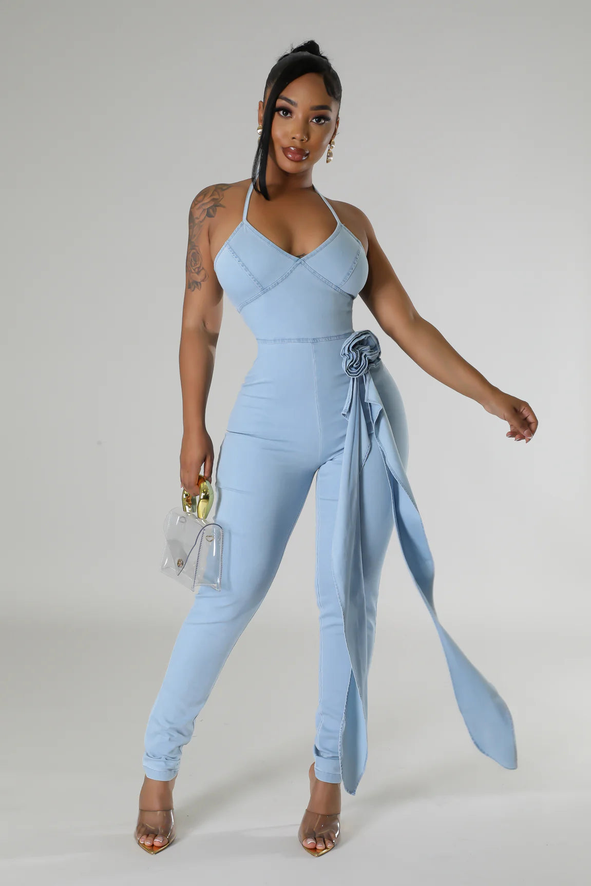 Nine Jumpsuit - Stylish and Comfortable Women's Romper for Casual Wear, Size 80 00 | Perfect for Summer Outfits, Beach Vacations & Everyday Fashion
