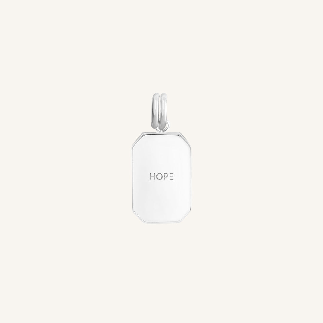 Etch Hope Charm - Inspirational Jewelry for Women, Personalized Gift for Her - Perfect for Birthdays, Anniversaries & Everyday Encouragement