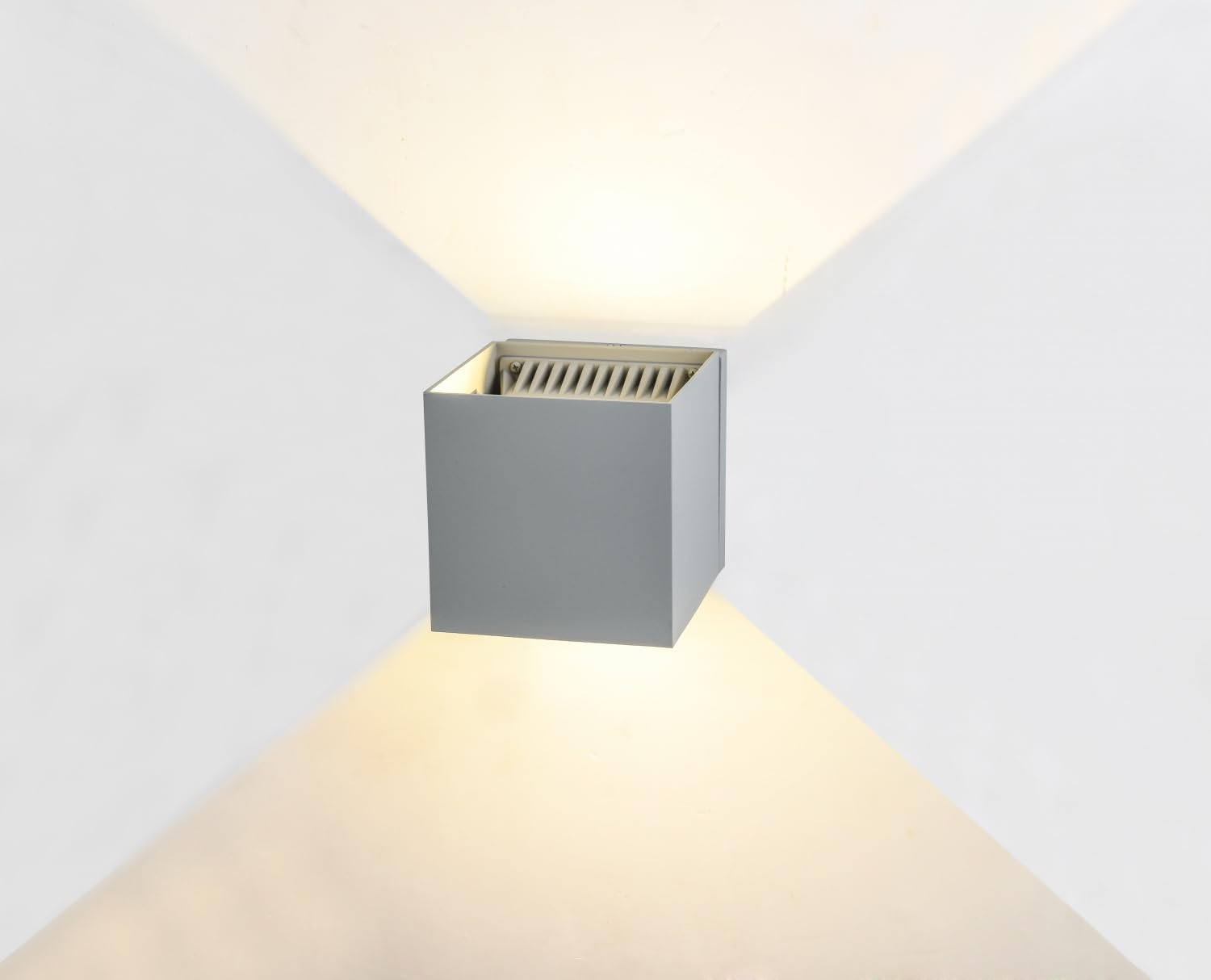 Avenue Collection AV9887-SLV Outdoor Wall Mount Light Fixture - Weatherproof Exterior Sconce for Porch, Patio, Garage & Garden Lighting