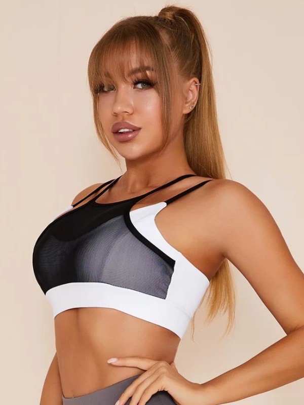 ZASUWA Women's Sexy Mesh Lingerie Backless Bras - Perfect for Date Nights, Weddings & Special Occasions