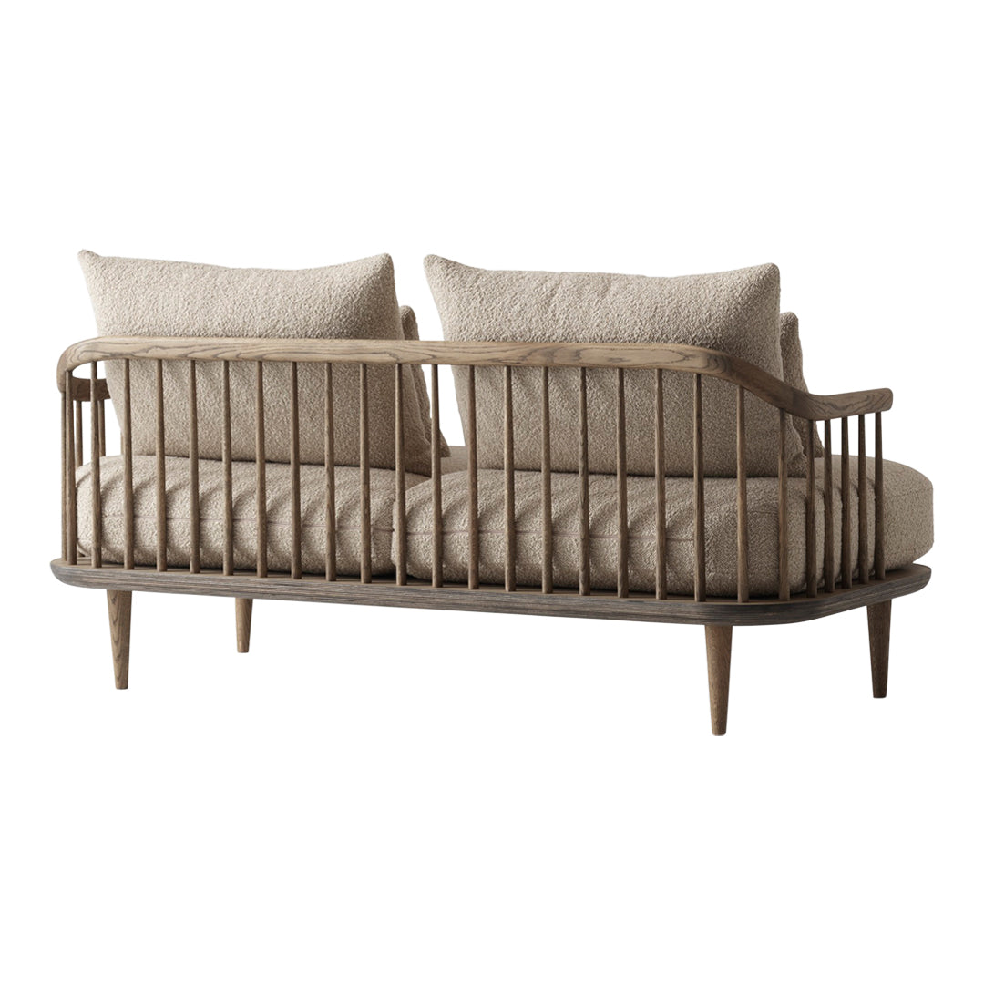 FLY SC2 2-Seater Sofa - Modern Loveseat for Small Spaces | Perfect for Living Room, Apartment & Office Waiting Area