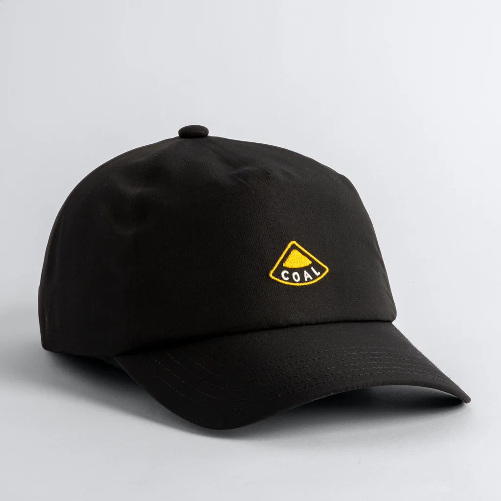 Coal 2025 Ascent Hat - Black Unisex Baseball Cap for Outdoor Sports & Casual Wear | Perfect for Hiking, Running, and Everyday Fashion