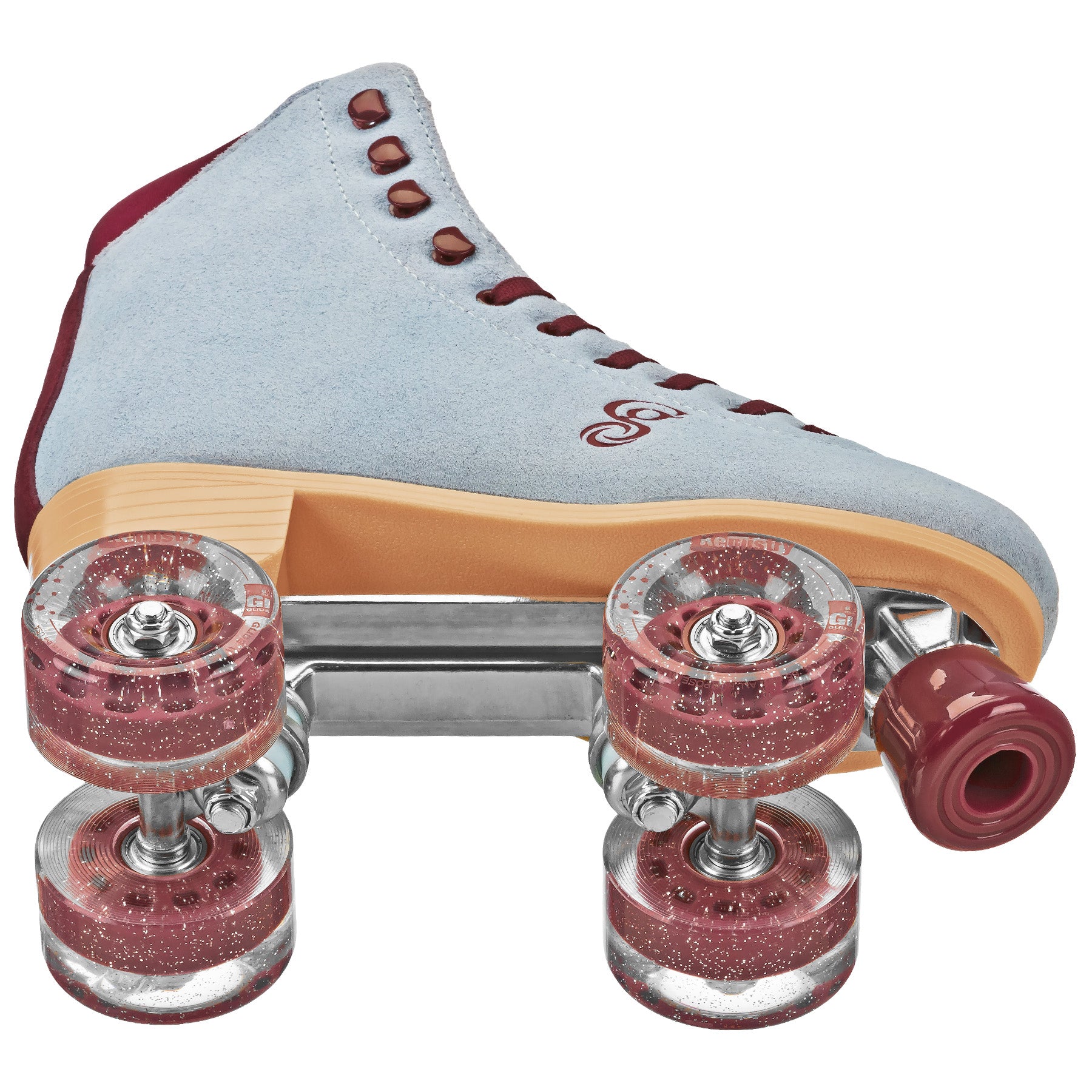 Candi Grl Carlin Quad Roller Skates for Women - Adjustable Outdoor & Indoor Roller Skates with Light-Up Wheels - Perfect for Rink, Park, and Street Skating