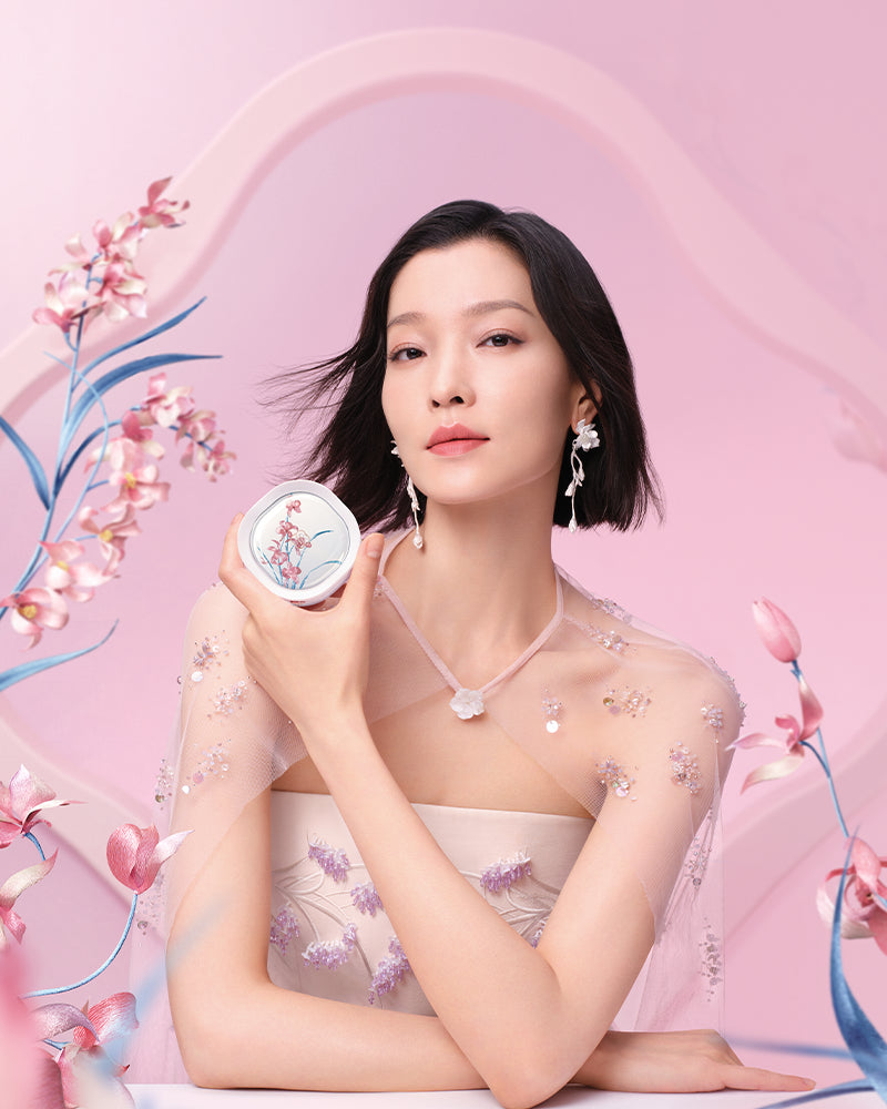 Flawless Jade Breathable Longwear Cushion Foundation - Ode to Embroidery Collection | Lightweight, Buildable Coverage for All-Day Wear | Perfect for Daily Makeup & Special Occasions