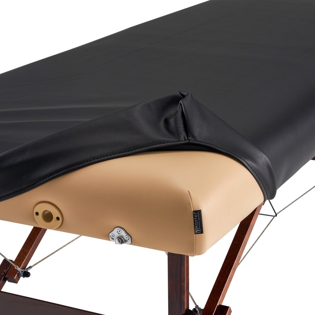 Premium Universal Massage Table Cover - PU Vinyl Leather, Ultra Durable & Waterproof - Fits All Massage Tables - Perfect for Spas, Clinics & Home Use