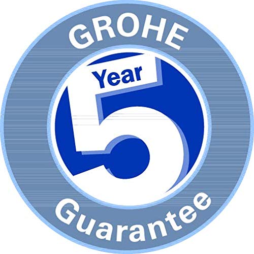 GROHE 1250 mm Silver Flexible Shower Hose - High Pressure Resistant, Durable & Rustproof for Bathroom, Spa, and RV Use
