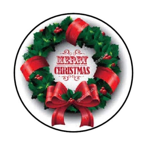 48 Christmas Envelope Seals - 1.2