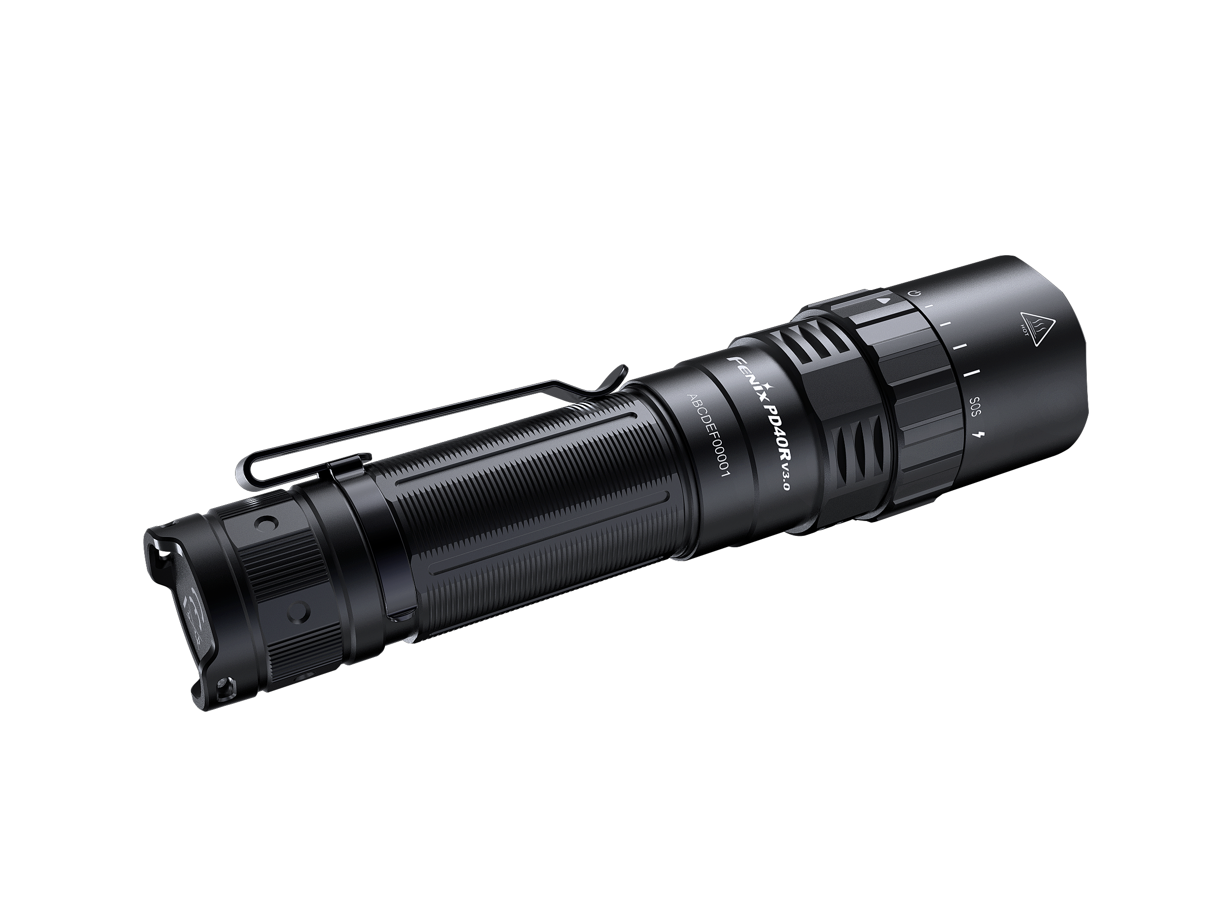 Fenix PD40R V3 Rechargeable Flashlight 2000 Lumens USB-C Tactical Torch - Perfect for Camping, Hiking & Emergency Use