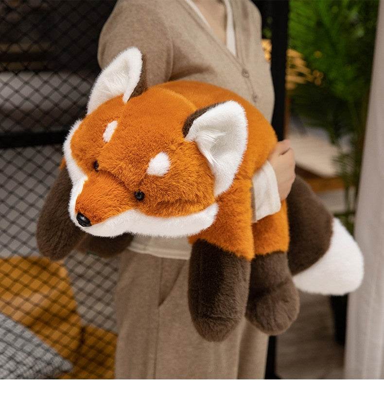 Foksi: Adorable Kawaii Fox Plushie - Soft Stuffed Animal Toy for Kids & Adults | Perfect for Cuddling, Home Decor, and Gift Giving