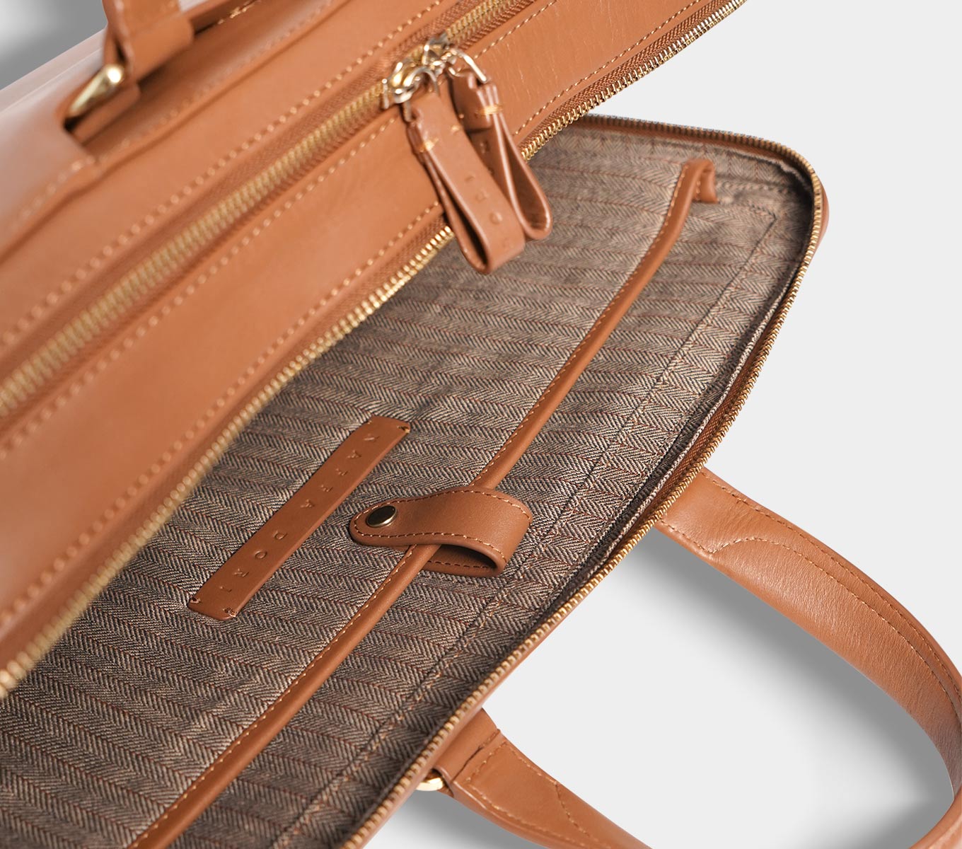 CAMDEN TWIN WORKCASE - Premium Leather Laptop Briefcase for Business Professionals | Perfect for Office, Travel & Daily Commute