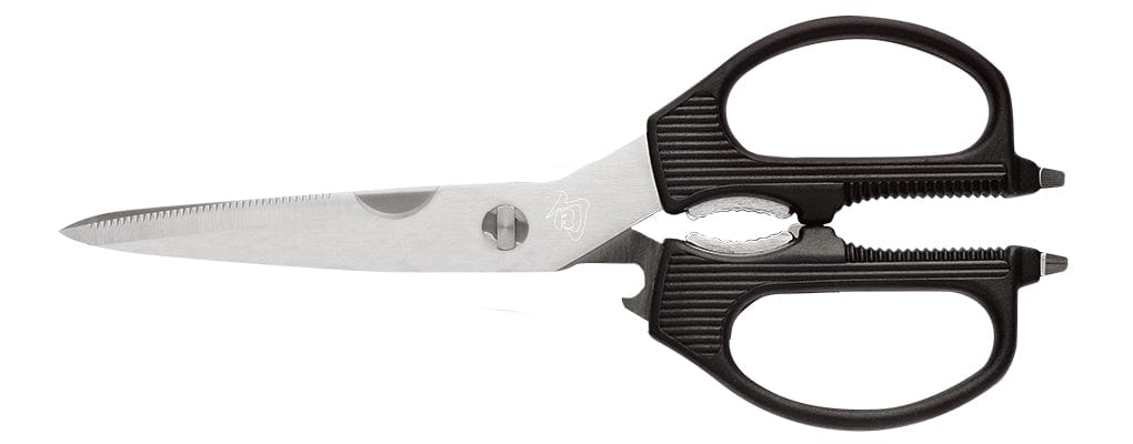 Shun Multi-Purpose Kitchen Shears - Heavy Duty Stainless Steel Scissors for Cutting Herbs, Poultry, Fish & More - Perfect for Cooking, Grilling & Food Prep