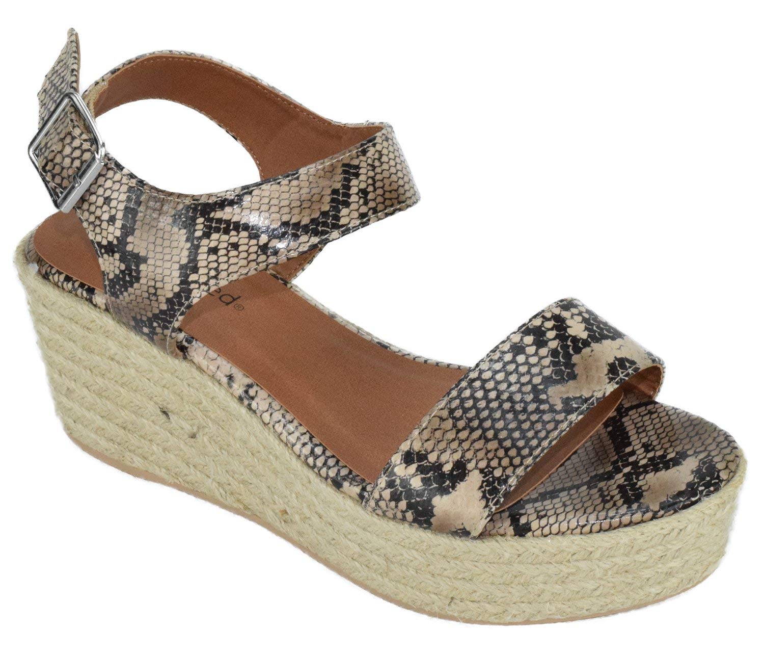Women's Comfortable Wedge Sandals for Summer - Breathable Soda Design, Casual Beach Walking & Outdoor Activities