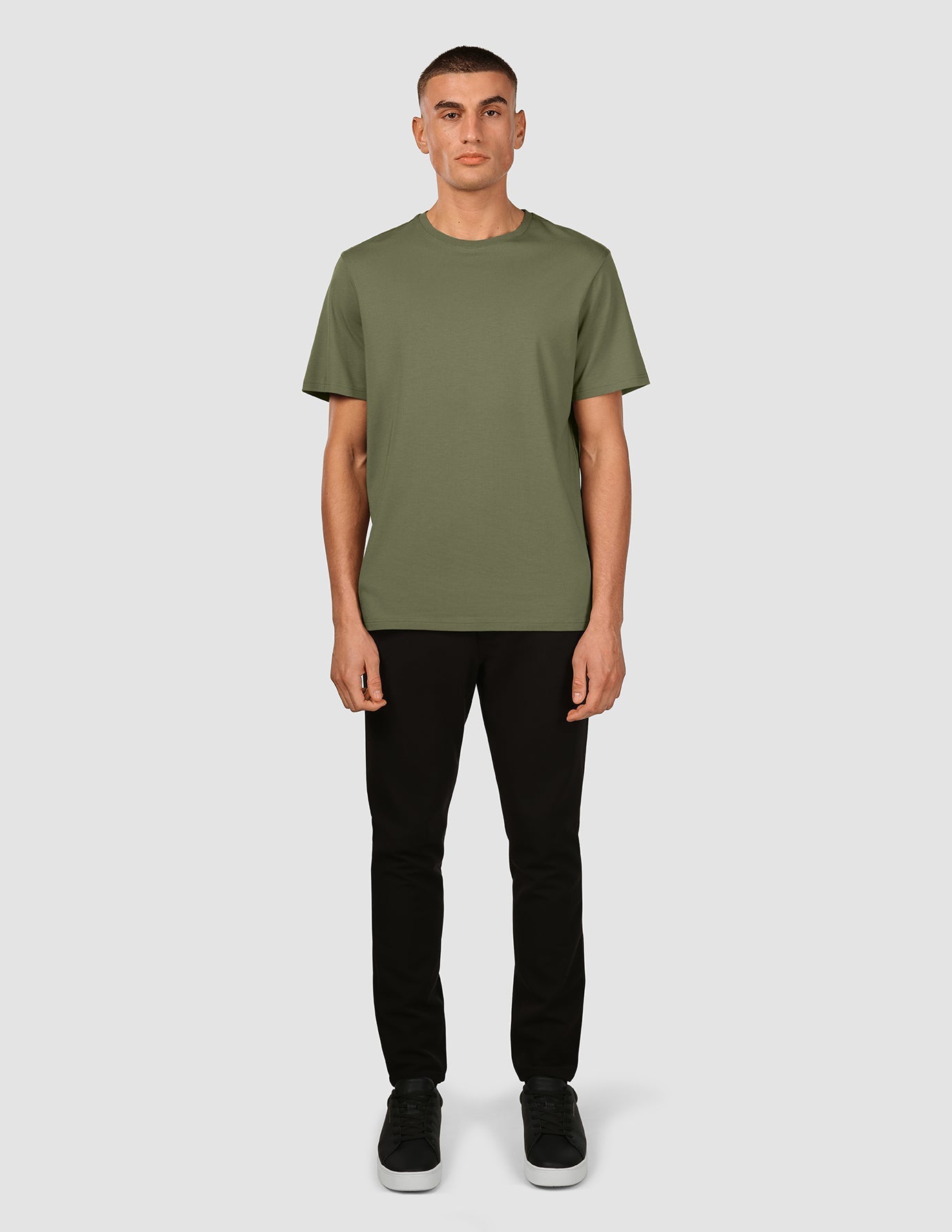 Premium Supima Cotton T-Shirt for Men - Soft & Breathable Clover Green Tee - Perfect for Casual Wear, Gym & Everyday Comfort