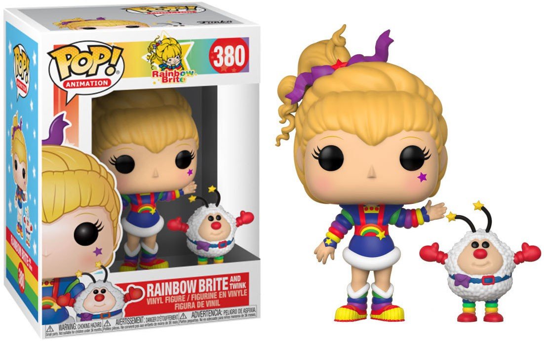 Funko POP! Animation: Rainbow Brite & Twink Collectible Vinyl Figure - Perfect for Anime Fans, Gift for Collectors, Home & Office Decor