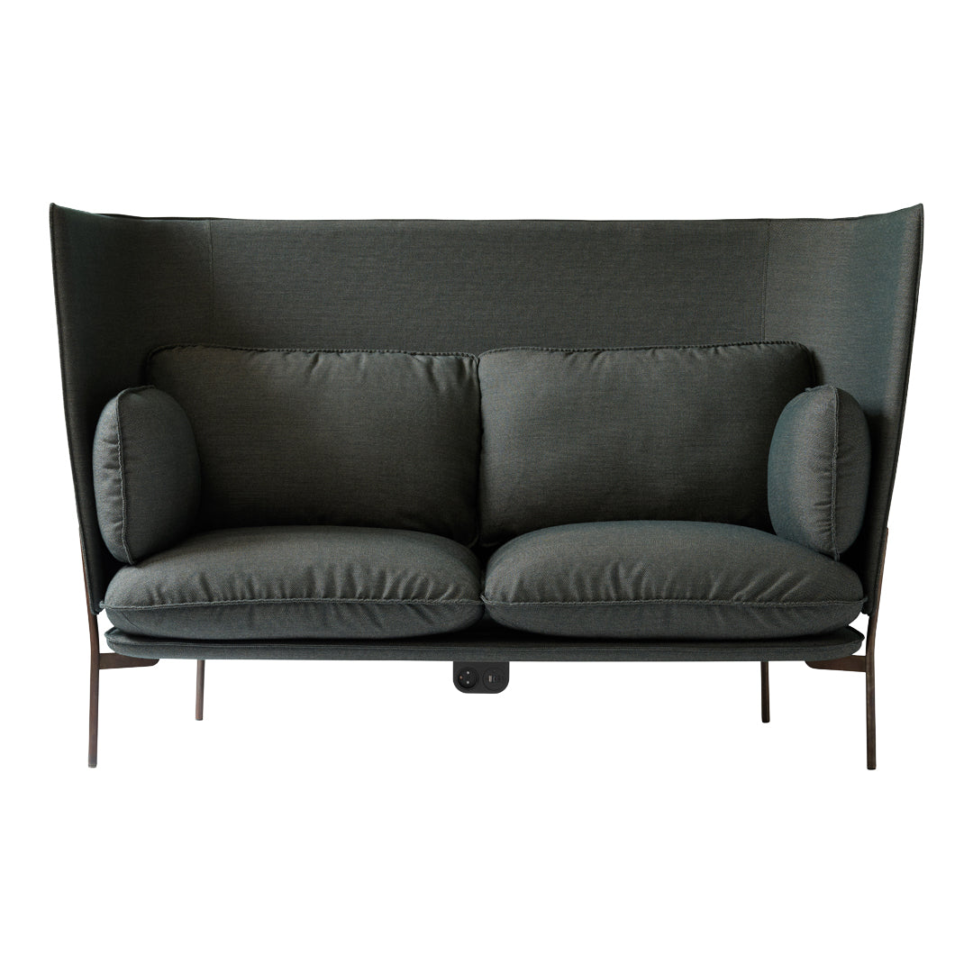 Cloud LN6 2-Seater High Back Sofa - Modern Comfort for Living Room, Lounge & Small Spaces - Perfect for Relaxing, Reading & Entertaining Guests