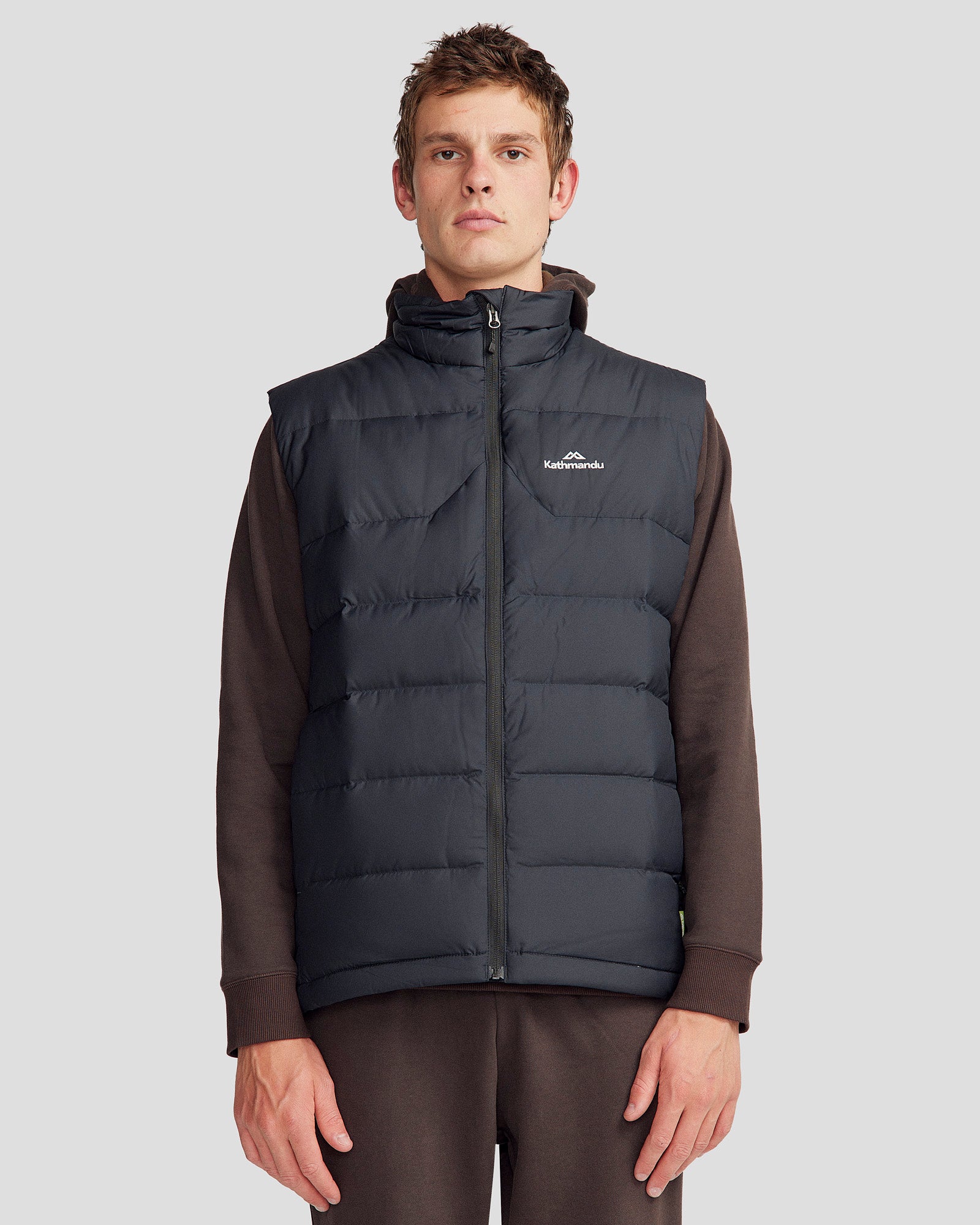 Men's Epiq Down Vest - Lightweight Winter Puffer Jacket for Outdoor Activities | Black | Water-Resistant & Warm for Hiking, Camping, and Daily Wear