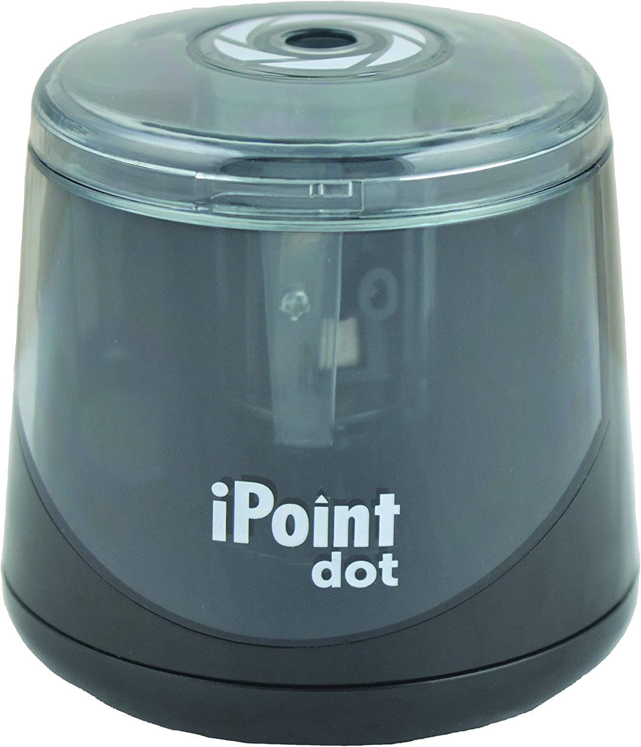 Westcott iPoint Dot Battery Pencil Sharpener - Portable Electric Sharpener for School, Office & Art Supplies (Model 17553) | Perfect for Classrooms, Homework & Crafting Projects