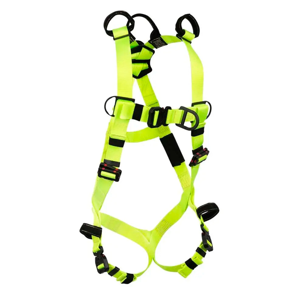 Arc Flash Full Body Retrieval Harness - SL 3D, SL Shoulder D’s, DE QC Chest, DE FD, DE QC Legs - Safety Gear for Electrical Workers & Rescue Teams