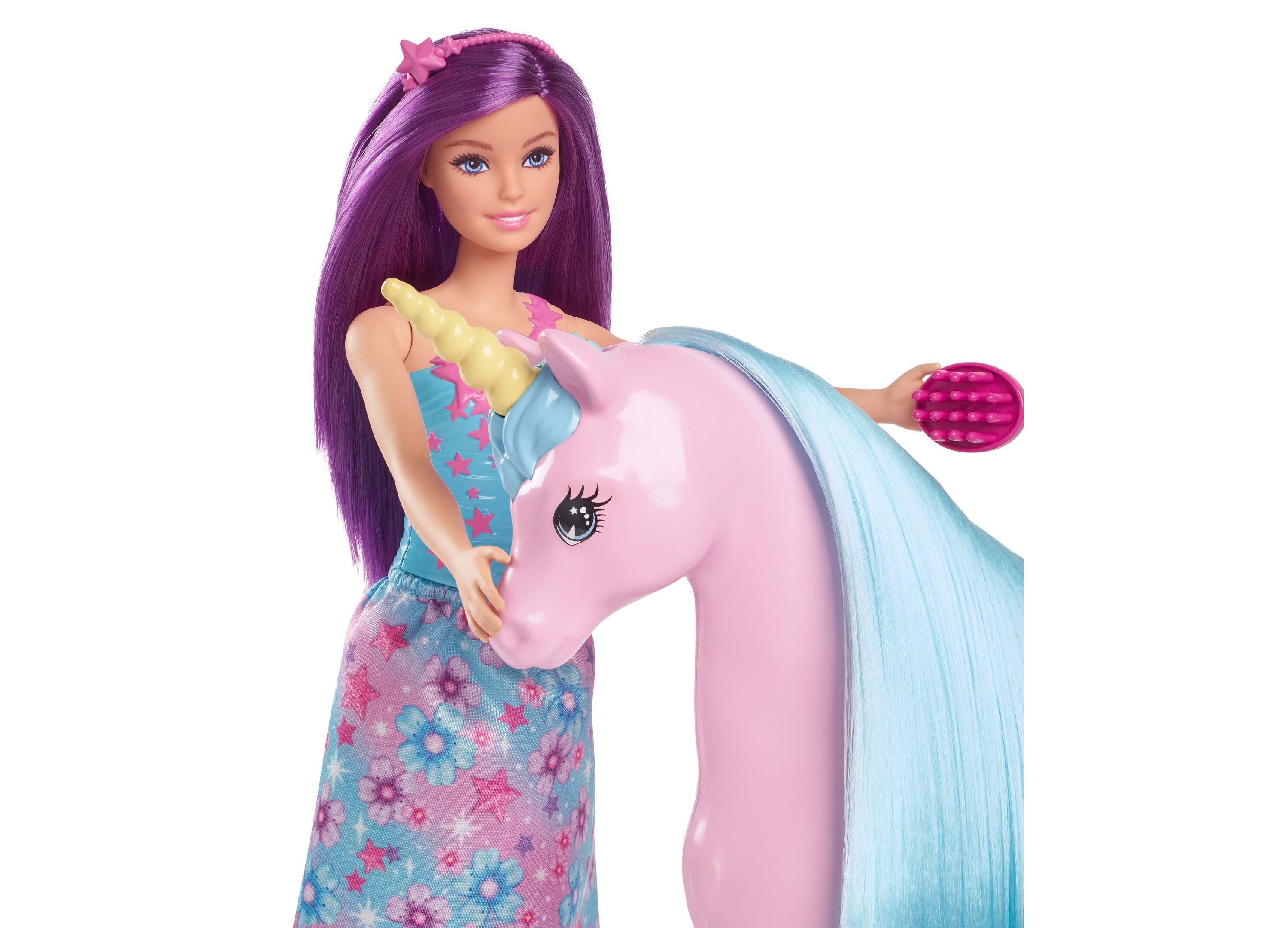 Barbie Galactic Adventure Doll with Magical Unicorn - Space-Themed Collectible Toy for Girls | Perfect for Imaginative Play, Birthday Gifts & Cosmic Adventures