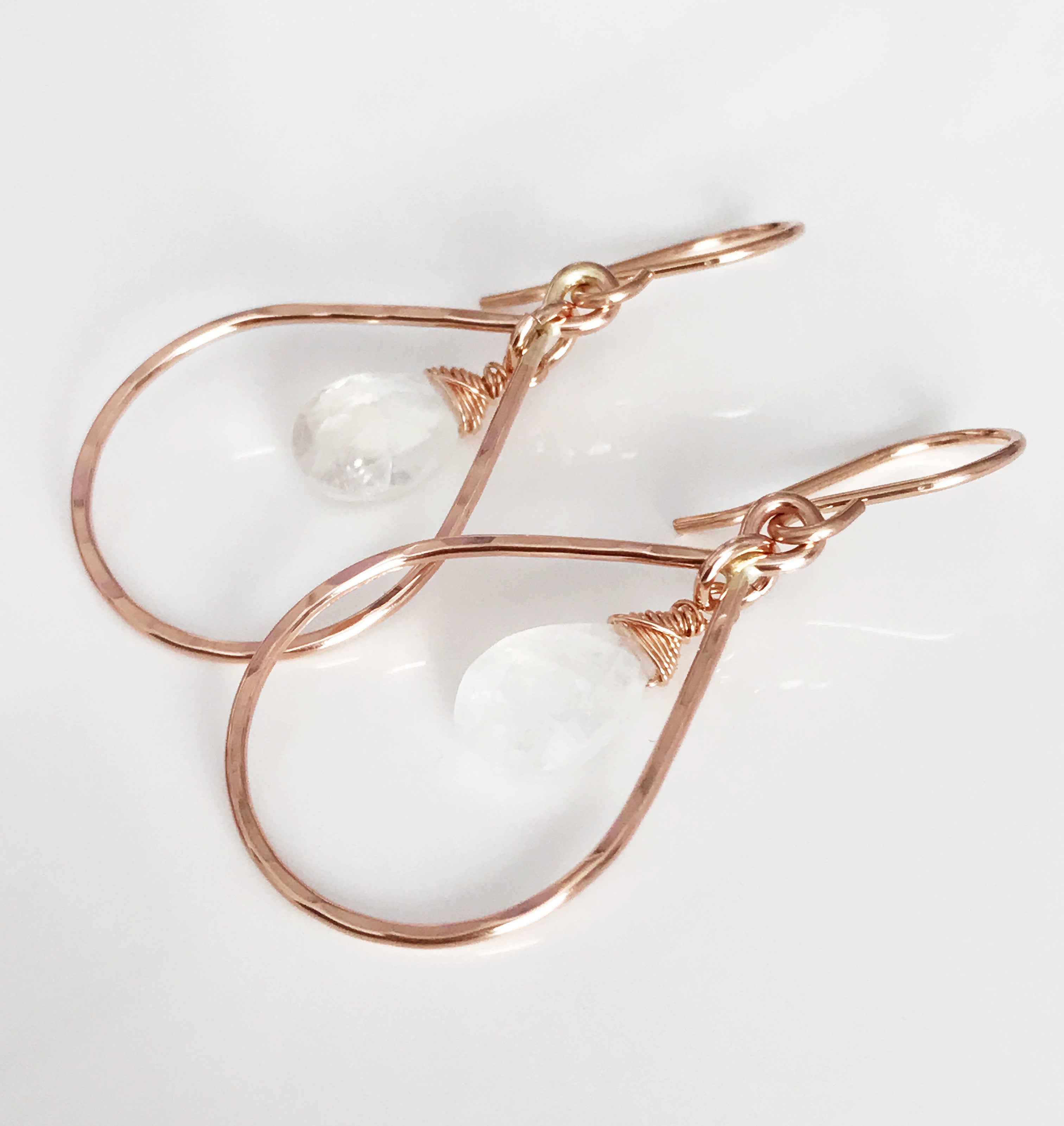 IRINA Moonstone Earrings (E417) – Elegant Silver Jewelry for Women, Perfect for Weddings, Parties & Everyday Wear