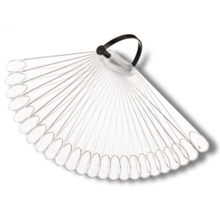 Light Elegance Nail Polish Fan Deck - 30 Colors for Professional & DIY Manicures - Perfect for Salons, Home Use & Nail Art