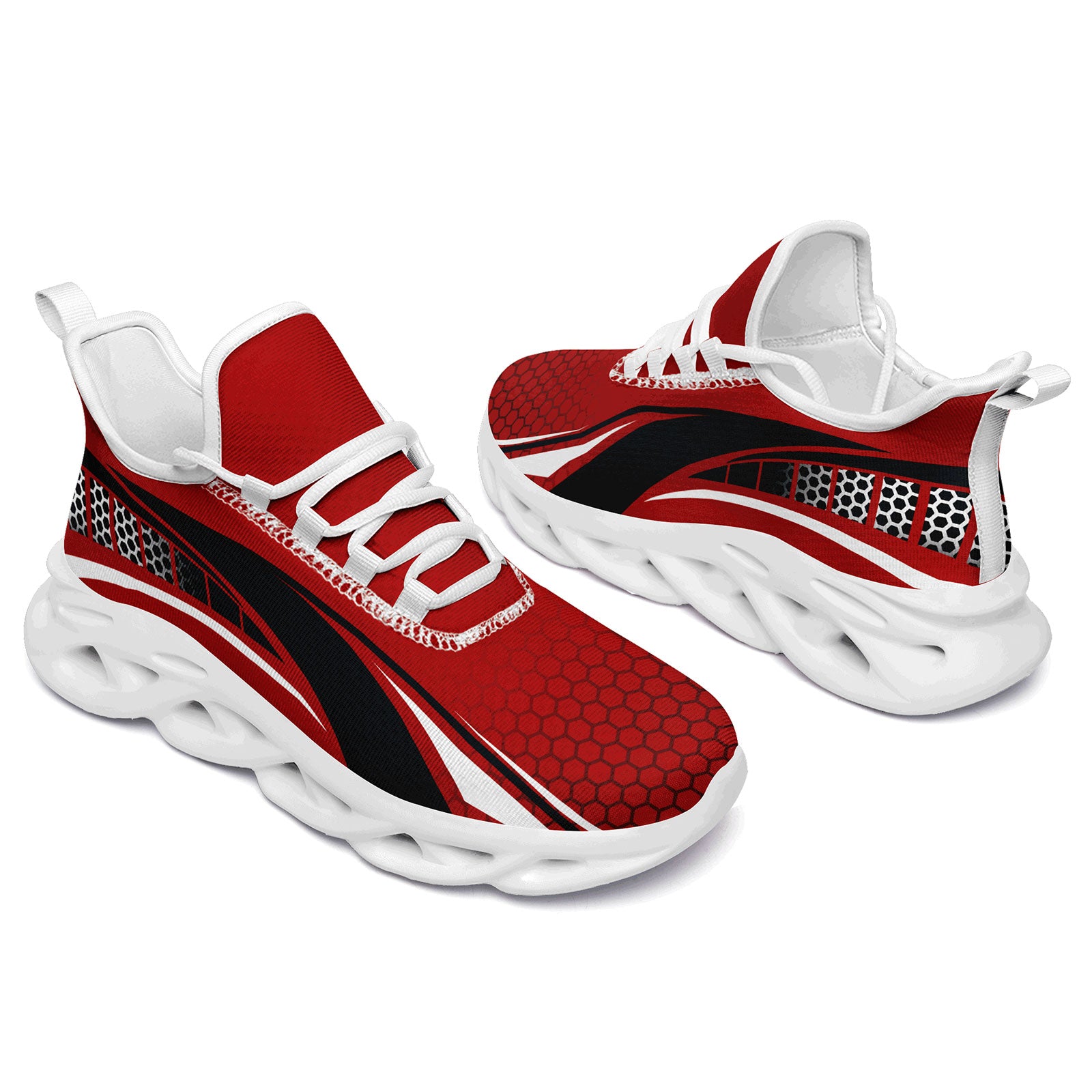 Custom Maxsoul Personalized Sneakers - Breathable Lightweight Running Shoes for Men & Women (FN003 E025022) - Perfect for Jogging, Gym Workouts & Casual Wear