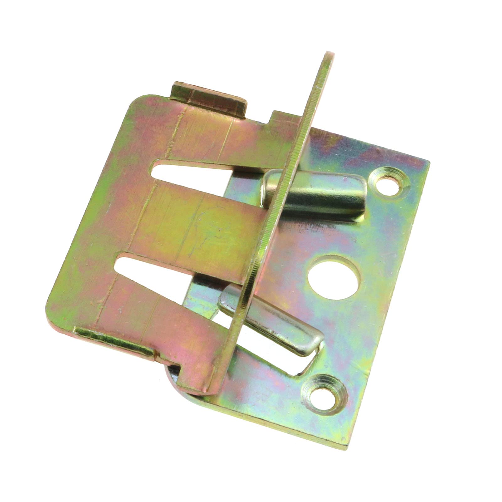 2PCS E-outstanding Bed Rail Brackets - Heavy Duty Wood Bed Rail Fittings & Slat Connectors | Metal Bed Frame Fasteners for Home Furniture Hardware | Perfect for Bed Frame Assembly, Repair & DIY Projects
