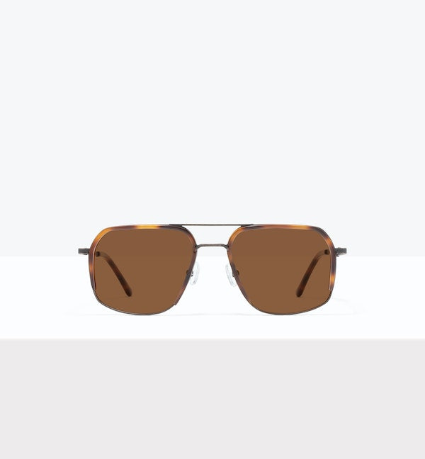 Foster Sunglasses for Men & Women - UV Protection Polarized Aviator Sunglasses - Stylish & Lightweight for Driving, Beach, Outdoor Activities