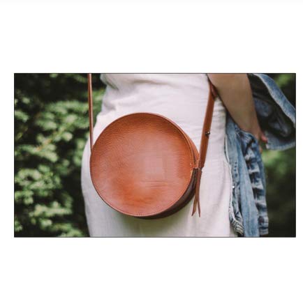 DIY Leather Shoulder Bag Template for Women - Acrylic Sewing Pattern for Handmade Purses & Bags - Perfect for Crafting, Fashion Accessories & Gift Making