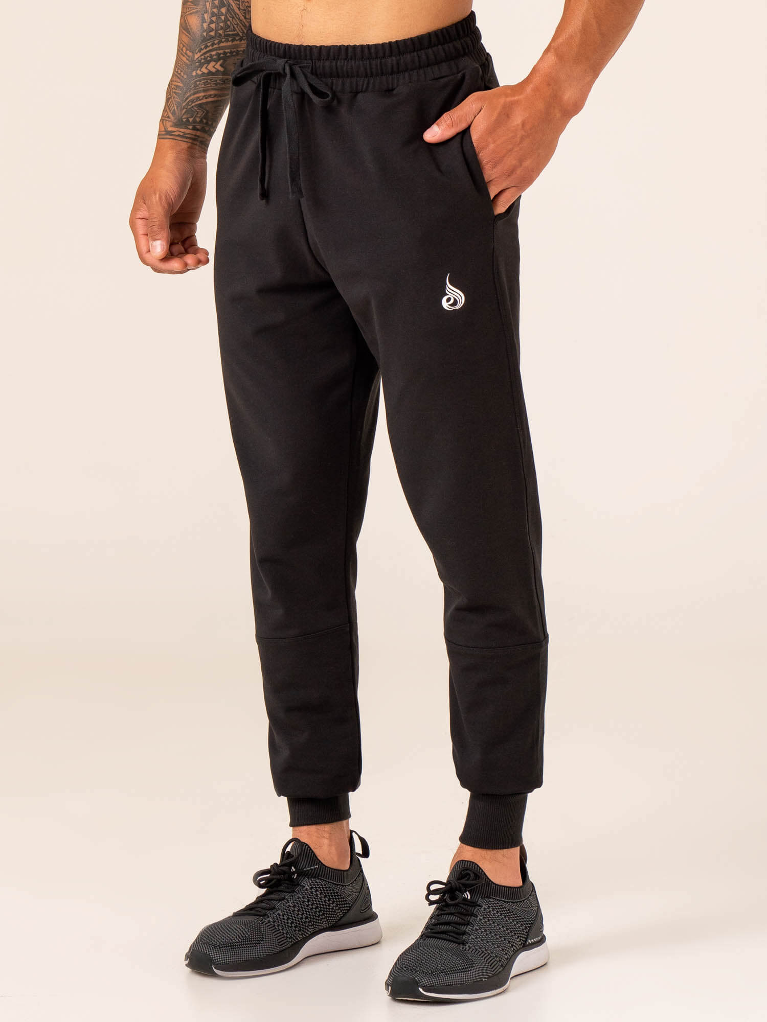 Emerge Track Pant - Faded Black Joggers for Men | Comfortable & Stylish Workout Pants | Perfect for Gym, Running & Casual Wear