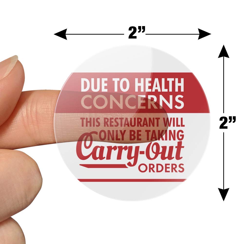 Restaurant Carry-Out Order Planner Calendar - Scrapbooking & Crafting Stickers for DIY Projects, Meal Planning, and Memory Keeping