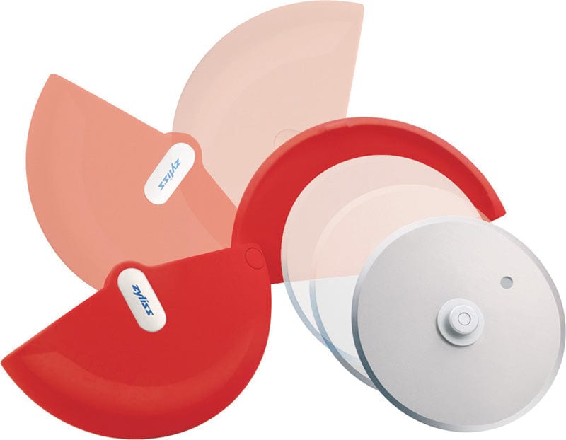 Zyliss Stainless Steel Pizza Cutter Wheel - Sharp Rotary Blade for Easy Slicing - Perfect for Home Kitchen, Restaurants & Pizza Parties