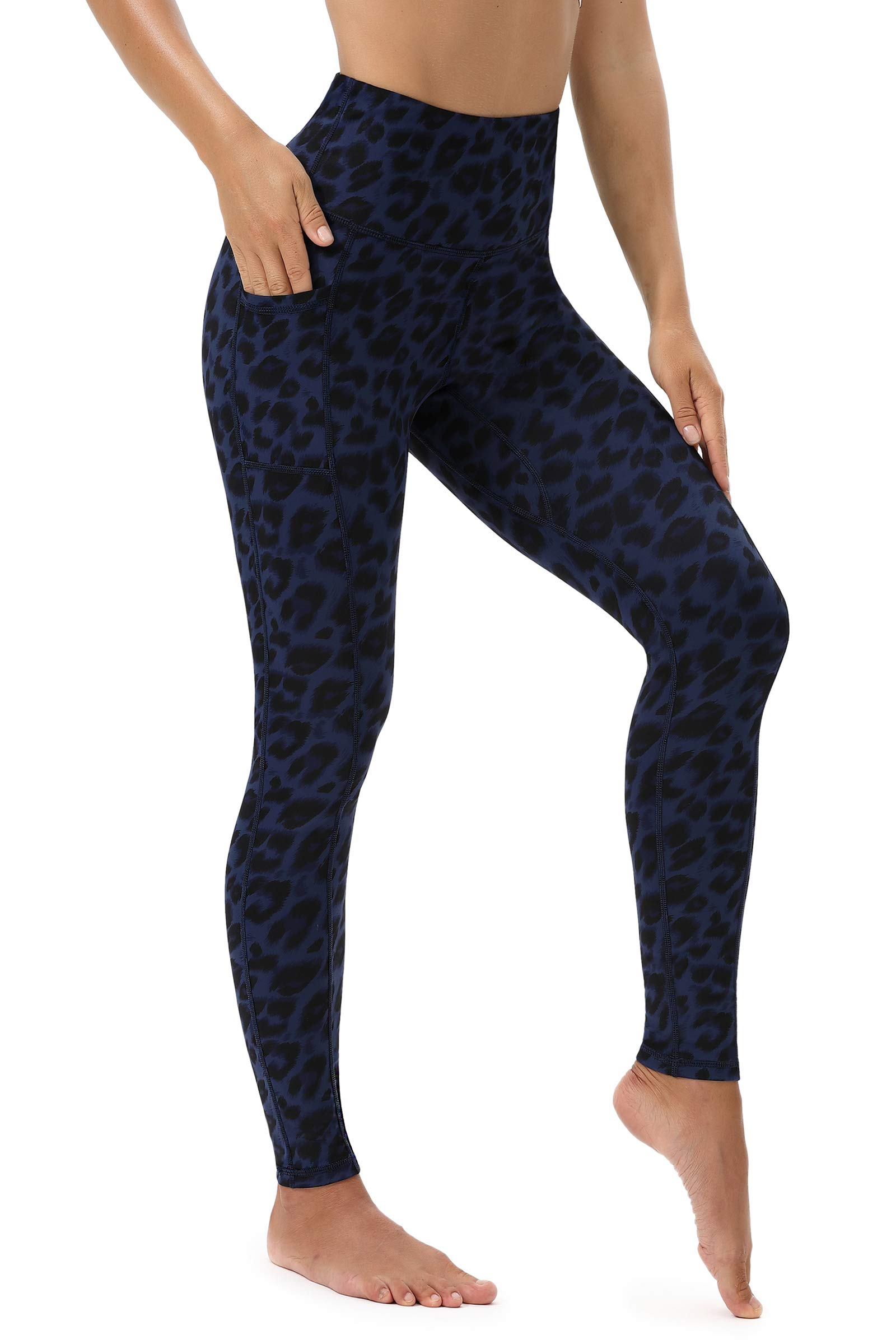 TYUIO High Waist Yoga Pants for Women with Pockets - Stretchy Running Workout Leggings - Perfect for Yoga, Gym, Running & Everyday Wear